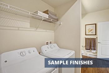 Washer & dryer in every home
